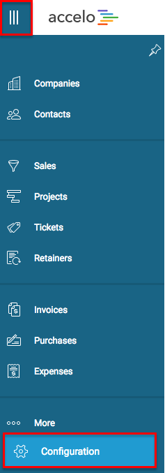 Module Icon Configuration