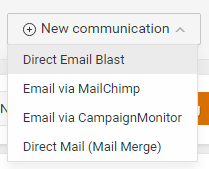 CreateCampaignCommunicationDirectEmail