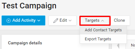 CreateCampaignTargets