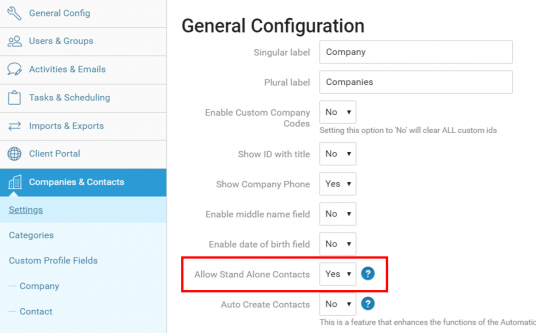 Allow Standalone Contacts 2