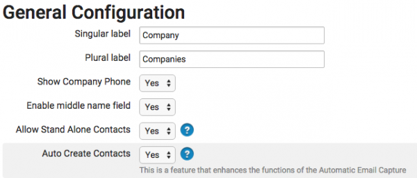 Accelo AutoCreateContacts