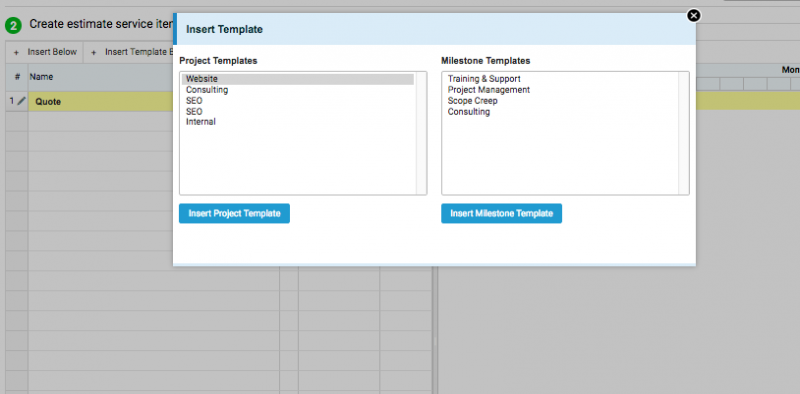 Accelo Quote Template
