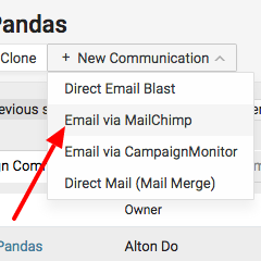 accelo.email via mailchip