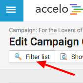 accelo.filter contacts