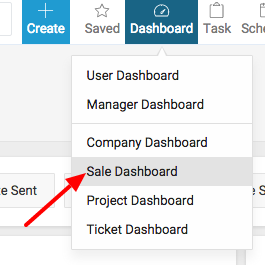 accelo.sales dashboard