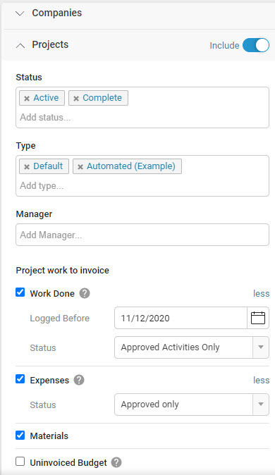 more specific filters